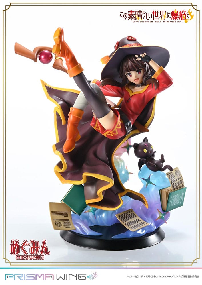 Konusuba - An Explosion on This Wonderful World! Estatua PVC 1/7 Prisma Wing Megumin 23 cm - Z POP Toys