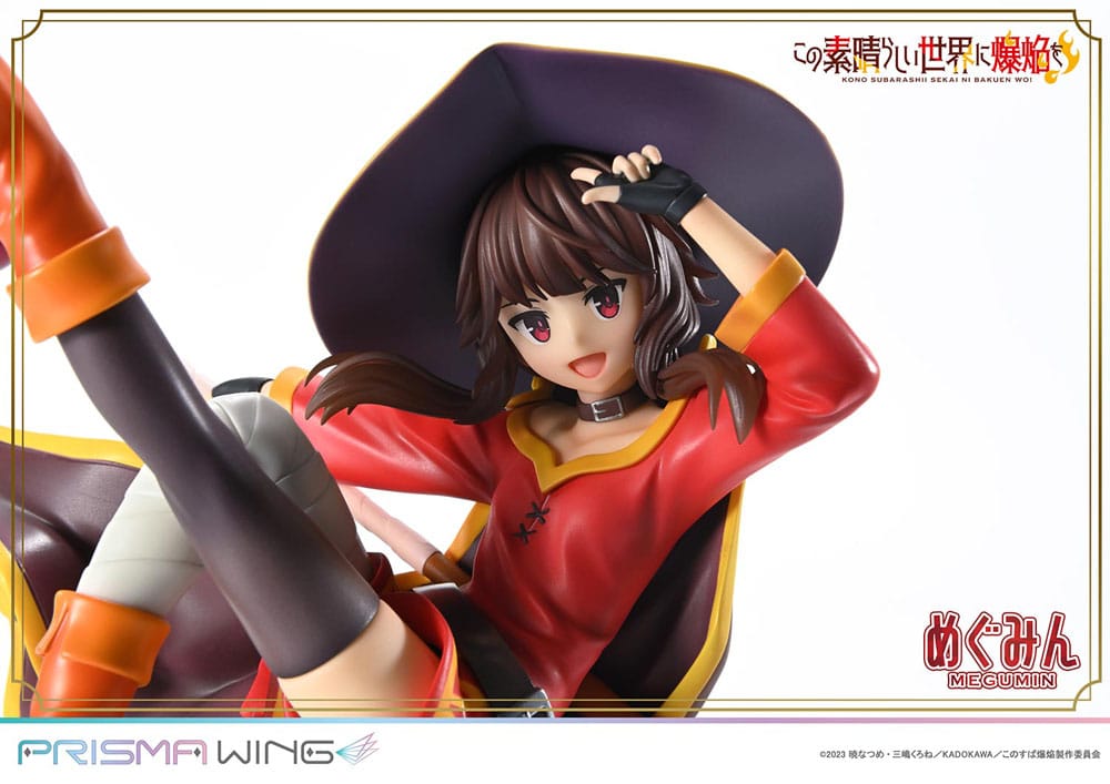 Konusuba - An Explosion on This Wonderful World! Estatua PVC 1/7 Prisma Wing Megumin 23 cm - Z POP Toys