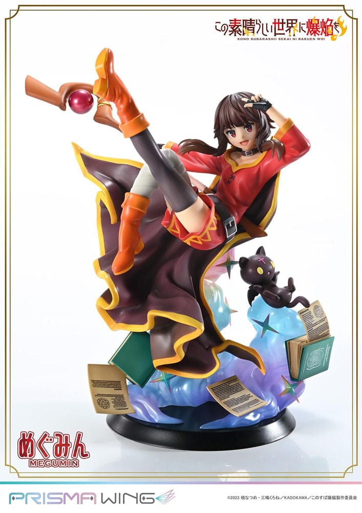 Konusuba - An Explosion on This Wonderful World! Estatua PVC 1/7 Prisma Wing Megumin 23 cm - Z POP Toys
