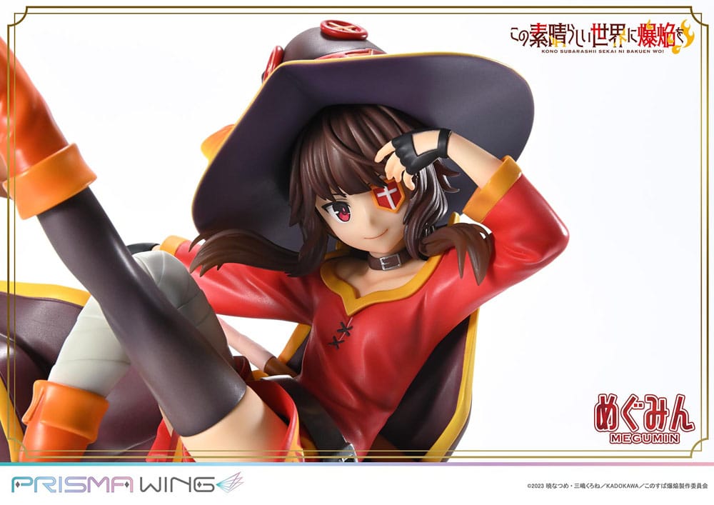 Konusuba - An Explosion on This Wonderful World! Estatua PVC 1/7 Prisma Wing Megumin 23 cm - Z POP Toys
