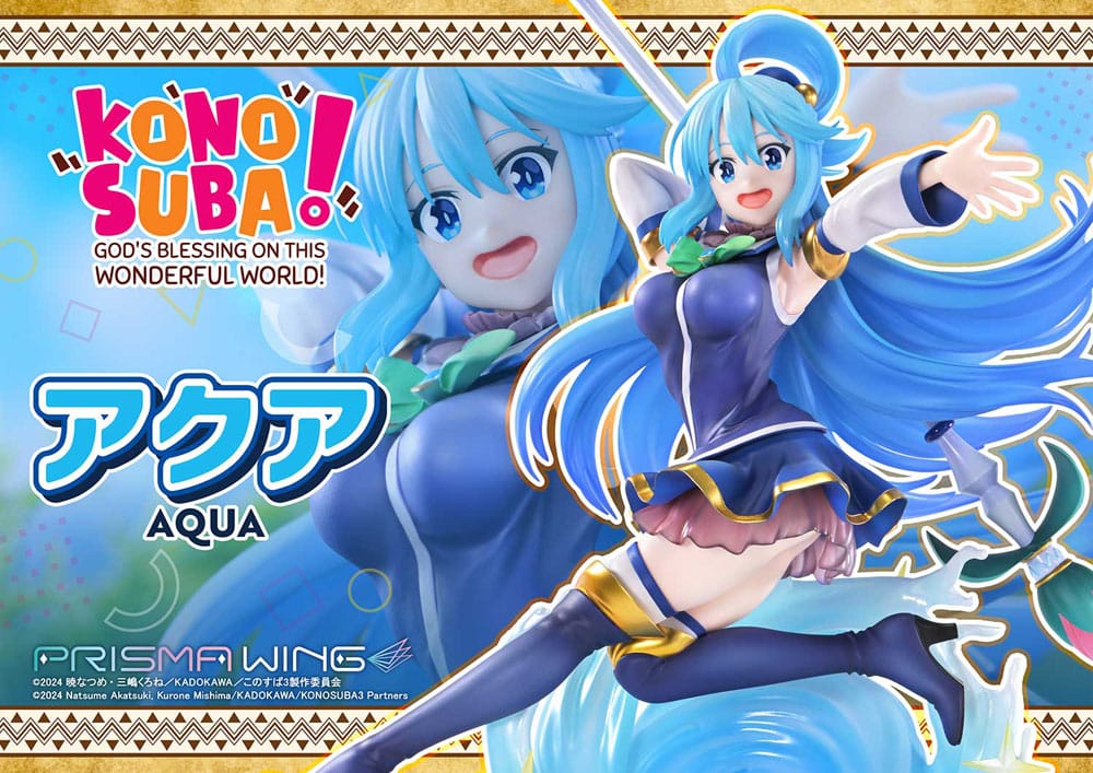 Konusuba - God's blessing on this wonderful world! Estatua PVC 1/7 Prisma Wing Aqua 24 cm - Z POP Toys