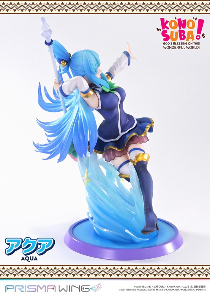 Konusuba - God's blessing on this wonderful world! Estatua PVC 1/7 Prisma Wing Aqua 24 cm - Z POP Toys