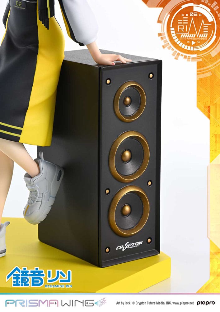 Vocaloid Estatua PVC 1/7 Prisma Wing Piapro Characters Kagamine Rin (Art by lack) 21 cm - Z POP Toys