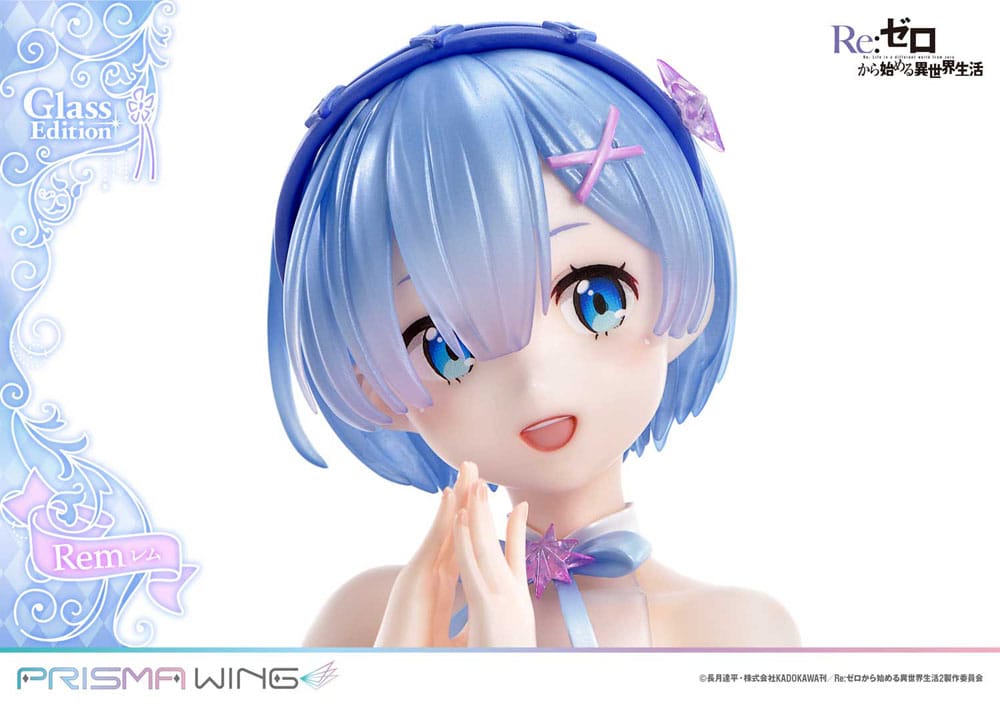 Re:Zero - Starting Life in Another World Estatua PVC 1/7 Prisma Wing Rem Glass Edition 23 cm - Z POP Toys