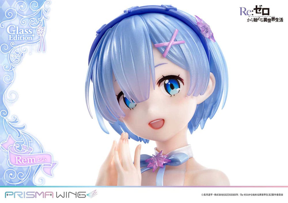 Re:Zero - Starting Life in Another World Estatua PVC 1/7 Prisma Wing Rem Glass Edition 23 cm - Z POP Toys