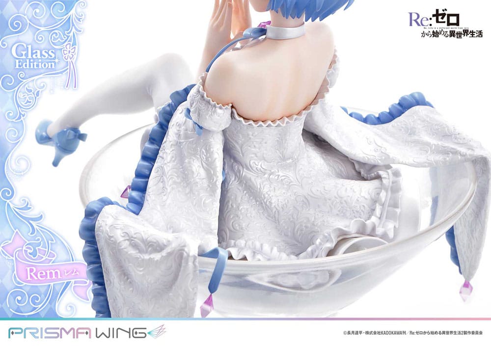 Re:Zero - Starting Life in Another World Estatua PVC 1/7 Prisma Wing Rem Glass Edition 23 cm - Z POP Toys