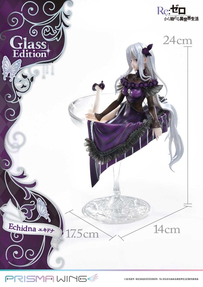 Re:ZERO Starting Life in Another World Estatua PVC 1/7 Prisma Wing Echidna Glass Edition 24 cm - Z POP Toys