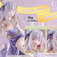 Re:Zero Prisma Wing Estatua 1/7 Emilia Glass Edition Bonus Version 29 cm