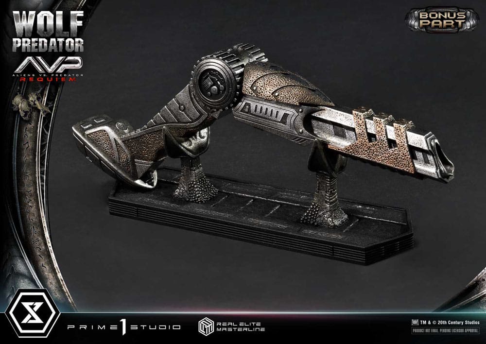 Alien vs. Predator Estatua Real Elite Masterline Series 1/3 Requiem Wolf Predator Deluxe Bonus Ver. 95 cm - Z POP Toys