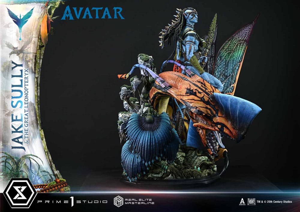 Avatar (Film)  Estatua Real Elite Masterline Series 1/4 Jake Sully & The Great Leonopteryx 87 cm - Z POP Toys