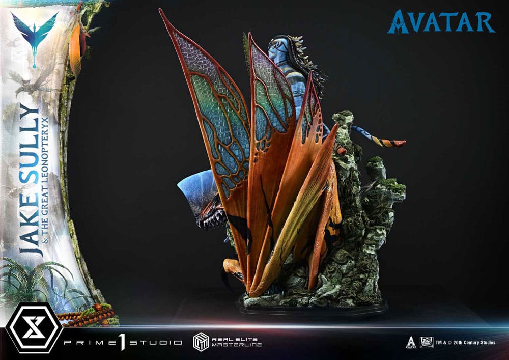 Avatar (Film)  Estatua Real Elite Masterline Series 1/4 Jake Sully & The Great Leonopteryx 87 cm - Z POP Toys