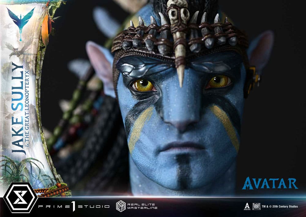 Avatar (Film)  Estatua Real Elite Masterline Series 1/4 Jake Sully & The Great Leonopteryx 87 cm - Z POP Toys