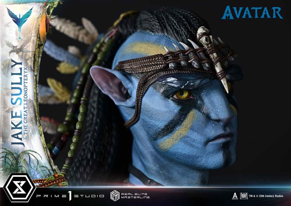 Avatar (Film)  Estatua Real Elite Masterline Series 1/4 Jake Sully & The Great Leonopteryx 87 cm - Z POP Toys