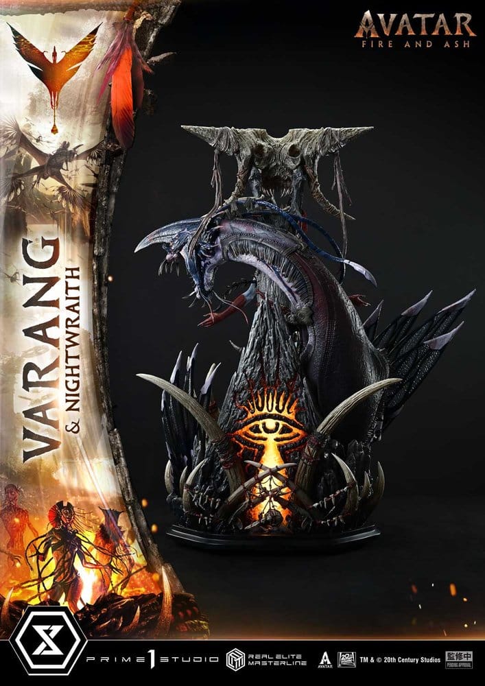 Avatar: Fire and Ash (Film) Estatua Real Elite Masterline Series 1/4 Varang & Nightwraith Avatar Legacy Collection 96 cm
