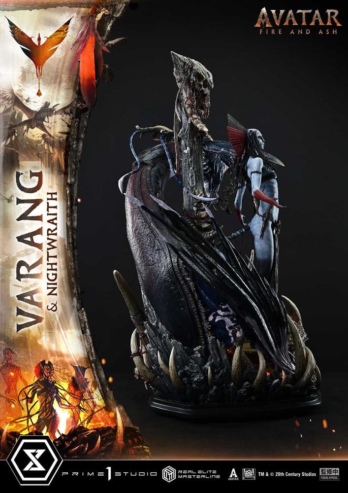 Avatar: Fire and Ash (Film) Estatua Real Elite Masterline Series 1/4 Varang & Nightwraith Avatar Legacy Collection Bonus Version 96 cm