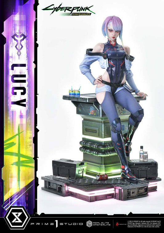 Cyberpunk: Edgerunners Estatua Real Elite Masterline Series 1/4 Lucy 50 cm - Z POP Toys