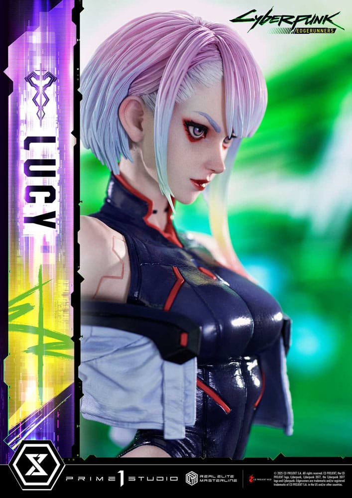 Cyberpunk: Edgerunners Estatua Real Elite Masterline Series 1/4 Lucy 50 cm - Z POP Toys