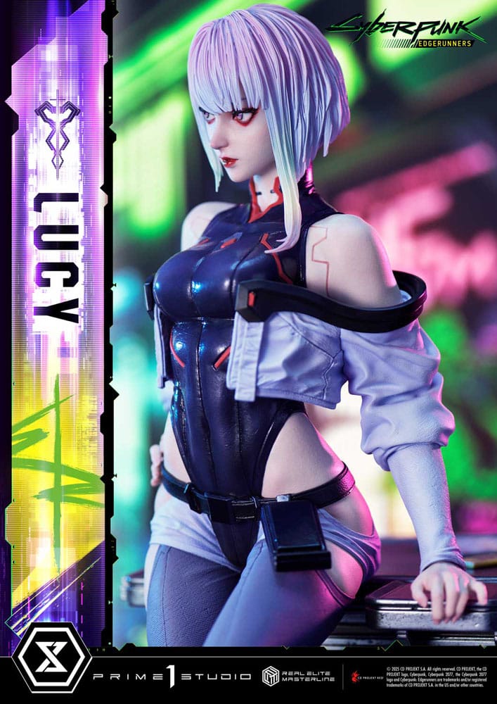 Cyberpunk: Edgerunners Estatua Real Elite Masterline Series 1/4 Lucy 50 cm - Z POP Toys