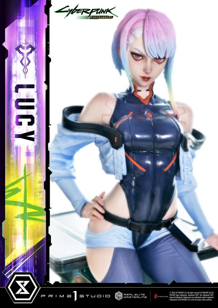 Cyberpunk: Edgerunners Estatua Real Elite Masterline Series 1/4 Lucy 50 cm - Z POP Toys