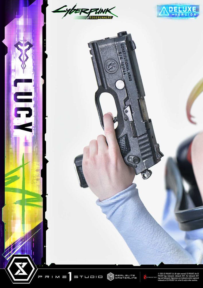 Cyberpunk: Edgerunners Estatua Real Elite Masterline Series 1/4 Lucy Deluxe Version 50 cm - Z POP Toys
