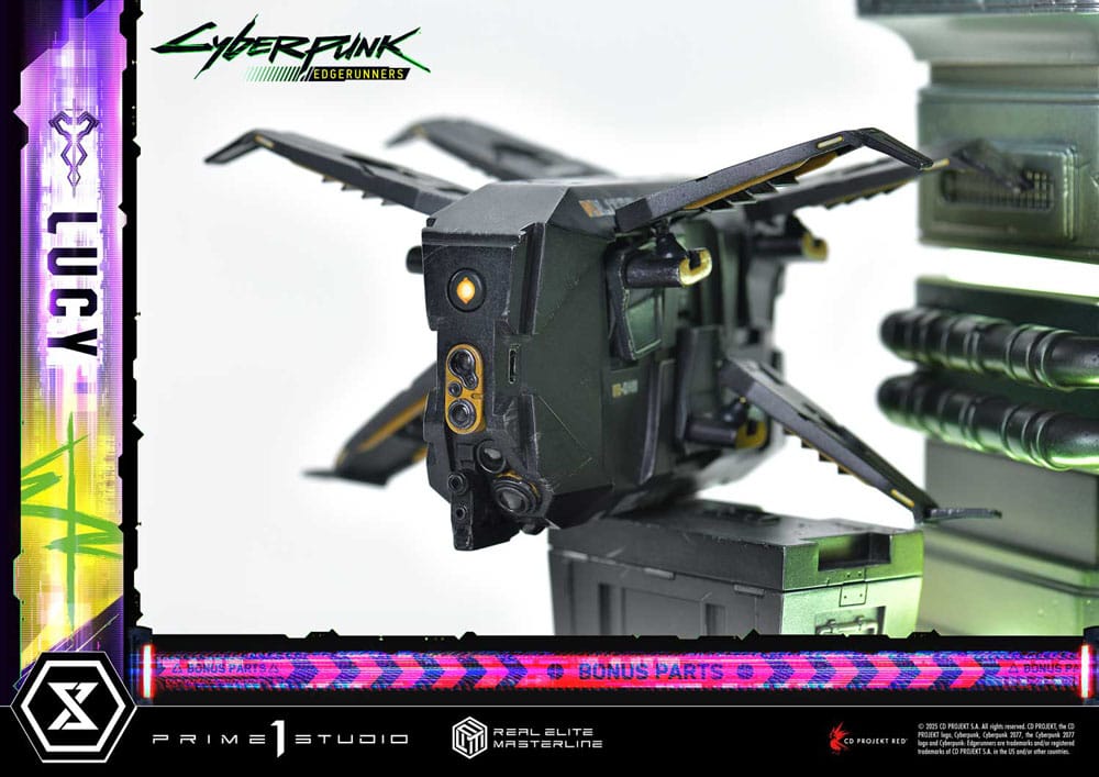 Cyberpunk: Edgerunners Estatua Real Elite Masterline Series 1/4 Lucy Deluxe Bonus Version 50 cm - Z POP Toys