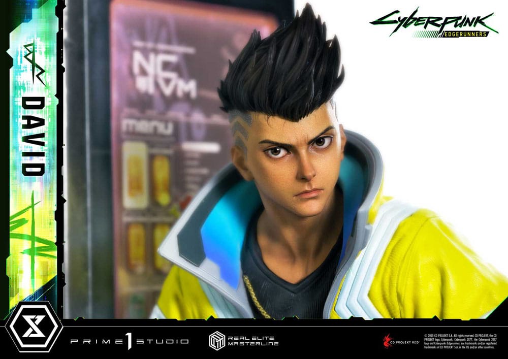 Cyberpunk: Edgerunners Estatua Real Elite Masterline Series 1/4 David 58 cm - Z POP Toys