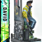 Cyberpunk: Edgerunners Estatua Real Elite Masterline Series 1/4 David 58 cm - Z POP Toys