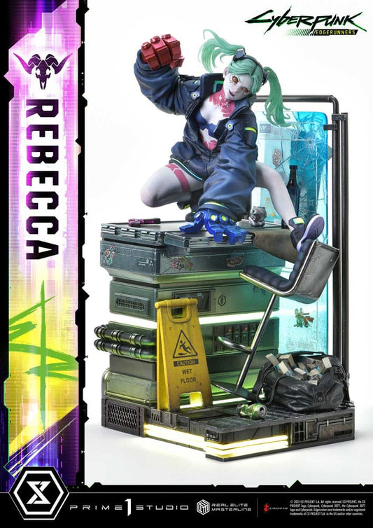 Cyberpunk: Edgerunners Estatua Real Elite Masterline Series 1/4 Rebecca 54 cm - Z POP Toys