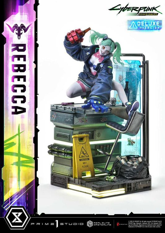 Cyberpunk: Edgerunners Estatua Real Elite Masterline Series 1/4 Rebecca Deluxe Bonus Version 54 cm - Z POP Toys