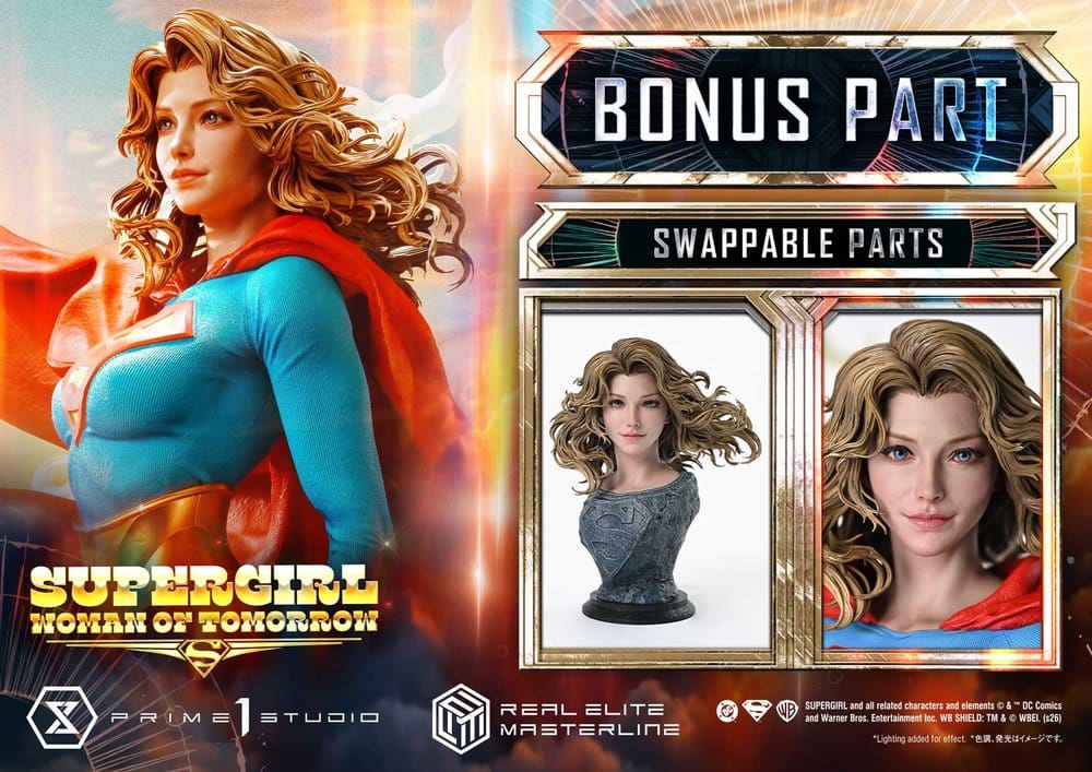 DC Comics Real Elite Masterline Series Estatua 1/4 Supergirl Woman of Tomorrow Bonus Version 63 cm