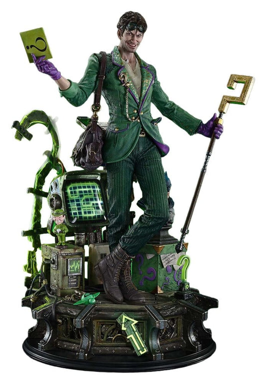DC Comics Real Elite Masterline Series Estatua 1/3 The Riddler All In One (Design by Carlos D'Anda) Deluxe Version 74 cm