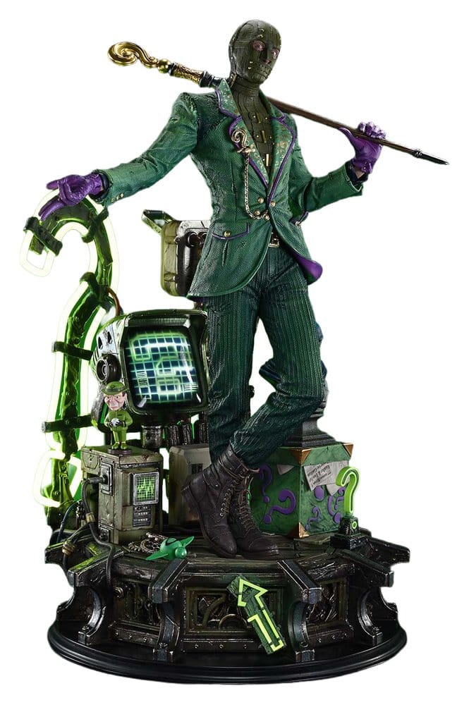 DC Comics Real Elite Masterline Series Estatua 1/3 The Riddler All In One (Design by Carlos D'Anda) DX Bonus Version 74 cm
