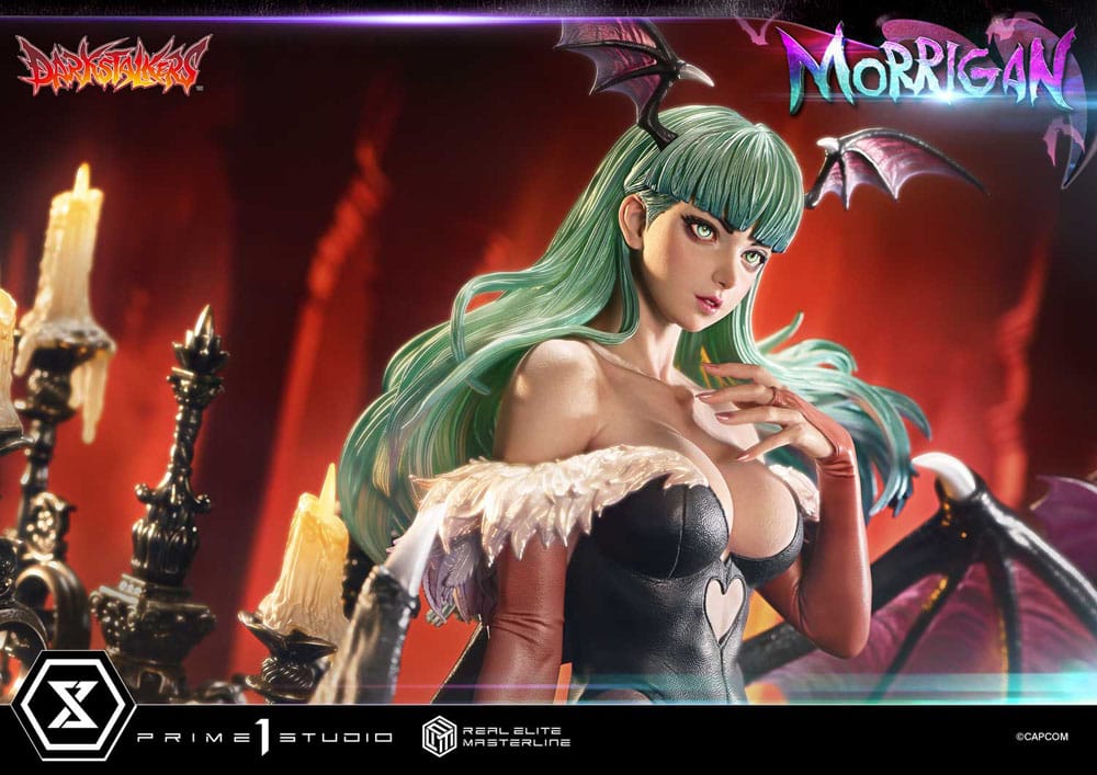Darkstalkers Estatua Real Elite Masterline Series 1/4 Morrigan 55 cm - Z POP Toys