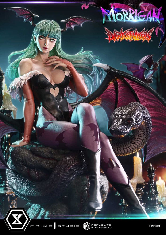 Darkstalkers Estatua Real Elite Masterline Series 1/4 Morrigan 55 cm - Z POP Toys