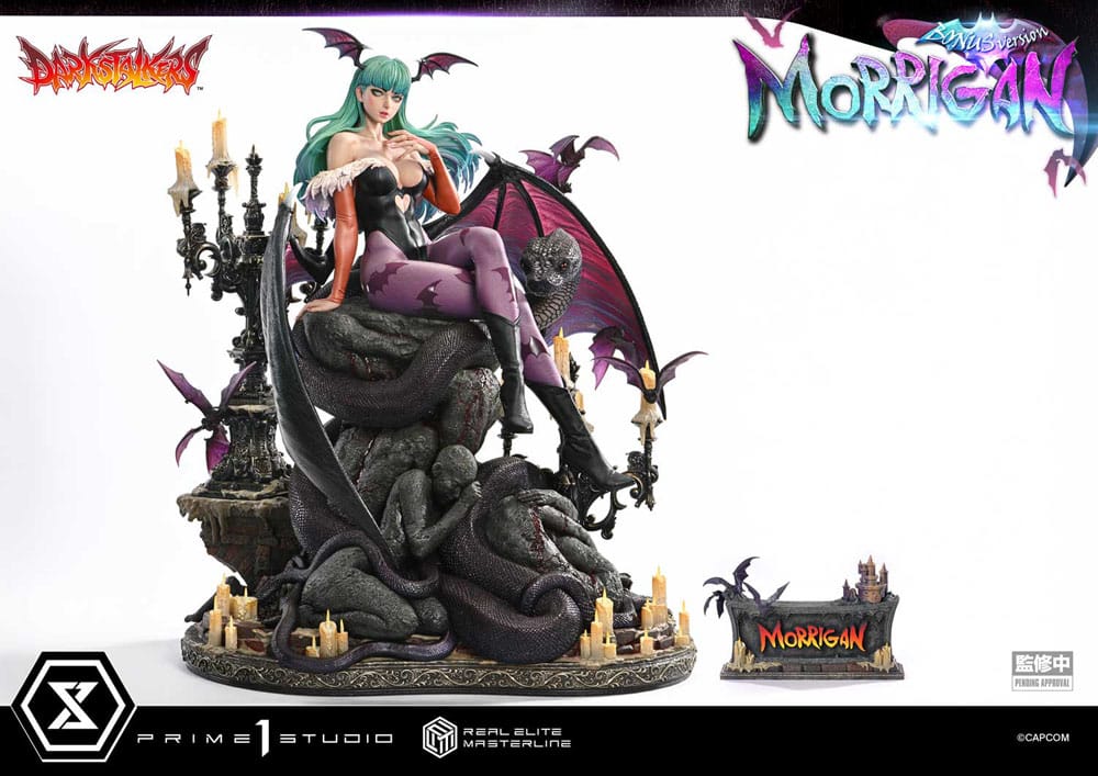 Darkstalkers Estatua Real Elite Masterline Series 1/4 Morrigan Bonus Version 55 cm - Z POP Toys
