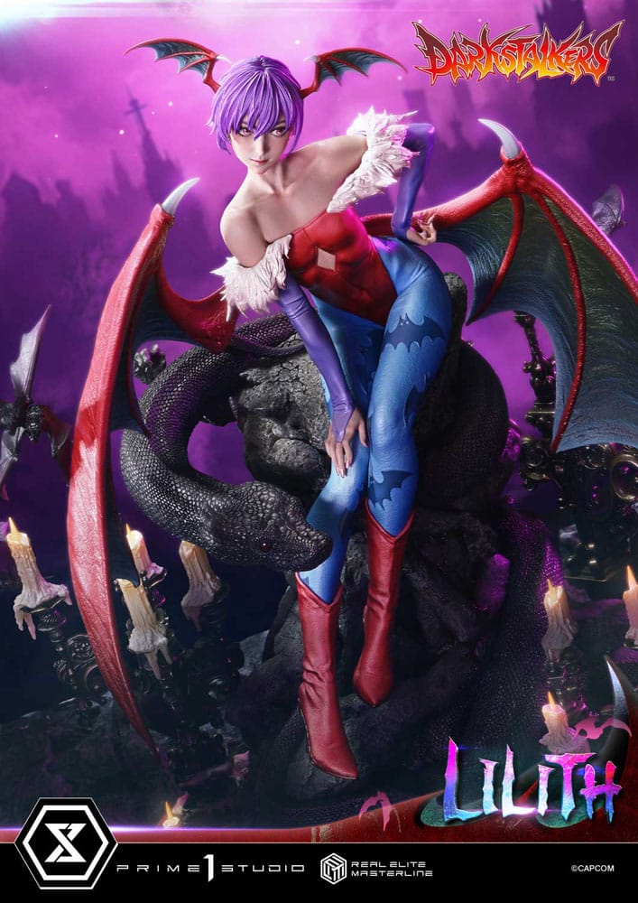 Darkstalkers Estatua Real Elite Masterline Series 1/4 Lilith 52 cm - Z POP Toys