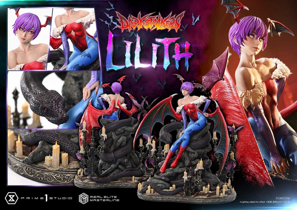 Darkstalkers Estatua Real Elite Masterline Series 1/4 Lilith 52 cm - Z POP Toys