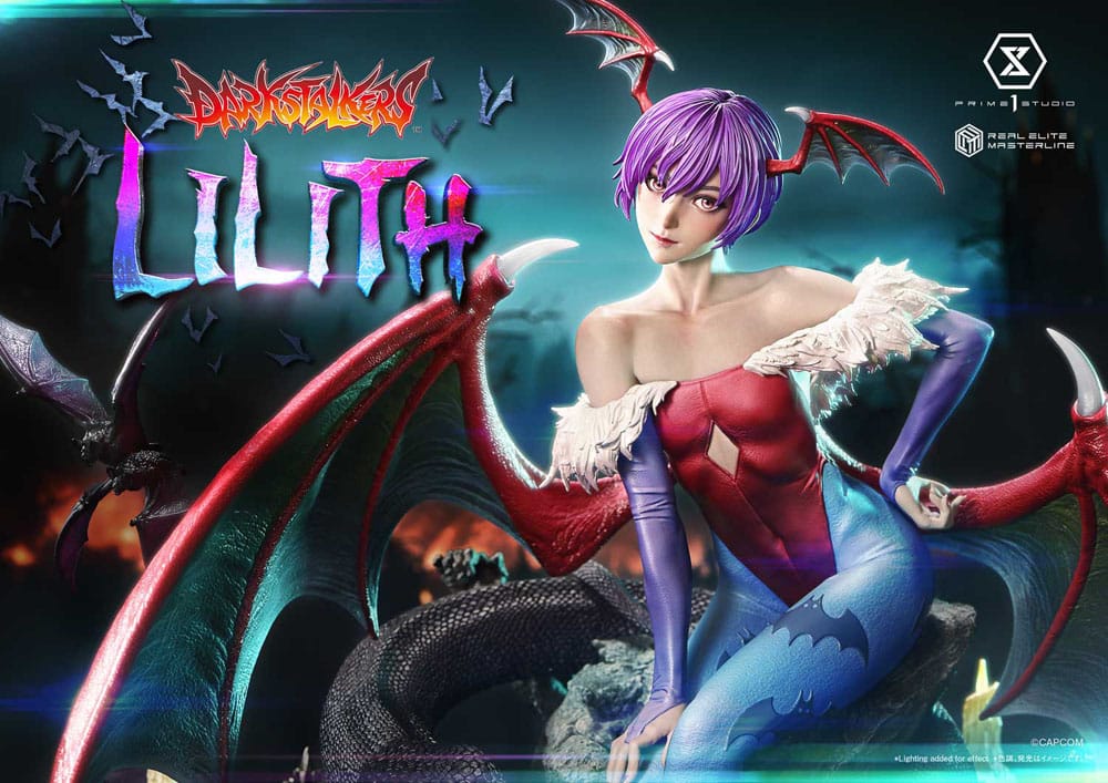 Darkstalkers Estatua Real Elite Masterline Series 1/4 Lilith Bonus Version 52 cm - Z POP Toys