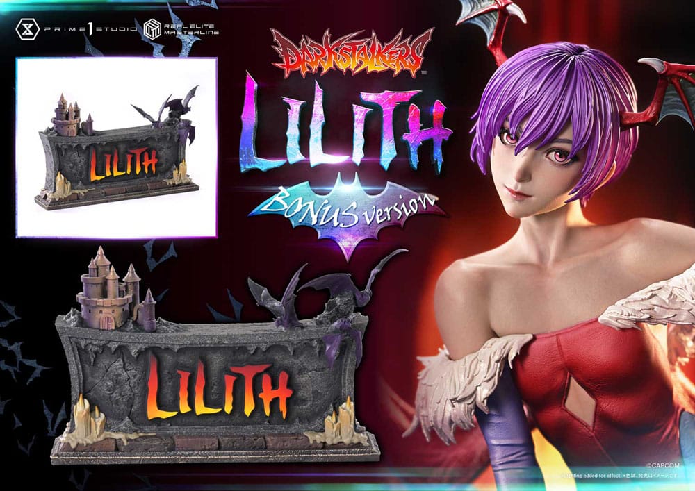 Darkstalkers Estatua Real Elite Masterline Series 1/4 Lilith Bonus Version 52 cm - Z POP Toys