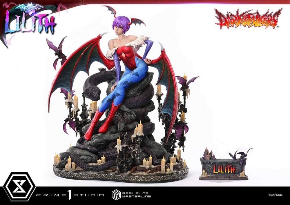 Darkstalkers Estatua Real Elite Masterline Series 1/4 Lilith Bonus Version 52 cm - Z POP Toys
