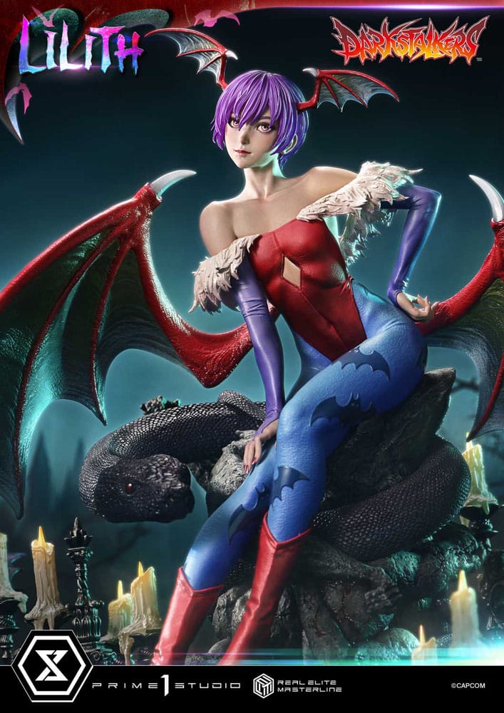 Darkstalkers Estatua Real Elite Masterline Series 1/4 Lilith Bonus Version 52 cm - Z POP Toys