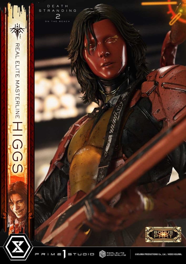 Death Stranding 2: On The Beach Real Elite Masterline Estatua 1/3 Higgs DX Bonus Version 81 cm