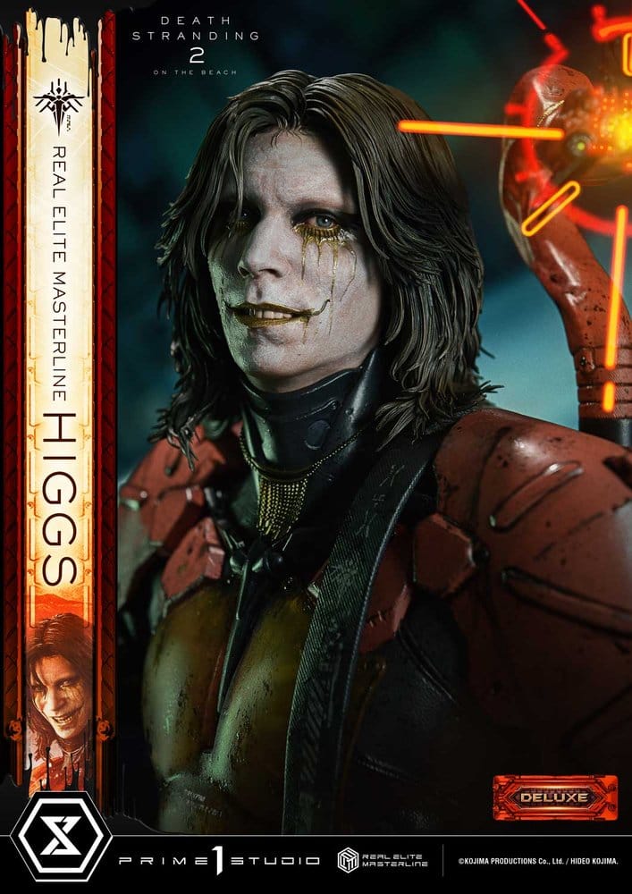Death Stranding 2: On The Beach Real Elite Masterline Estatua 1/3 Higgs DX Bonus Version 81 cm