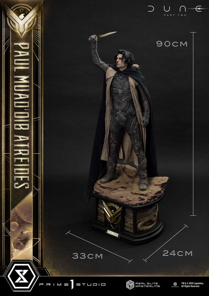 Dune: Part Two Estatua Real Elite Masterline Series 1/3 Paul Atreides 90 cm - Z POP Toys