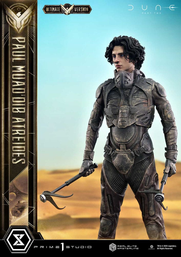 Dune: Part Two Estatua Real Elite Masterline Series 1/3 Paul Atreides Ultimate Verison 90 cm - Z POP Toys