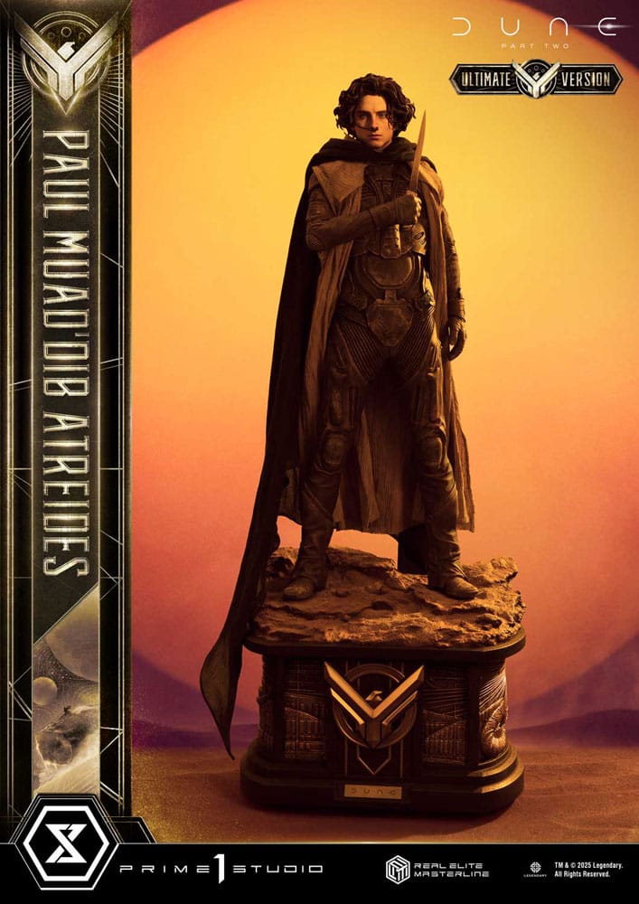 Dune: Part Two Estatua Real Elite Masterline Series 1/3 Paul Atreides Ultimate Bonus Version 90 cm - Z POP Toys