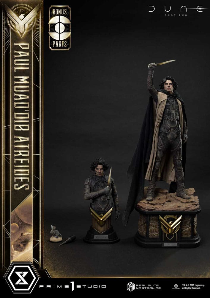 Dune: Part Two Estatua Real Elite Masterline Series 1/3 Paul Atreides Ultimate Bonus Version 90 cm - Z POP Toys