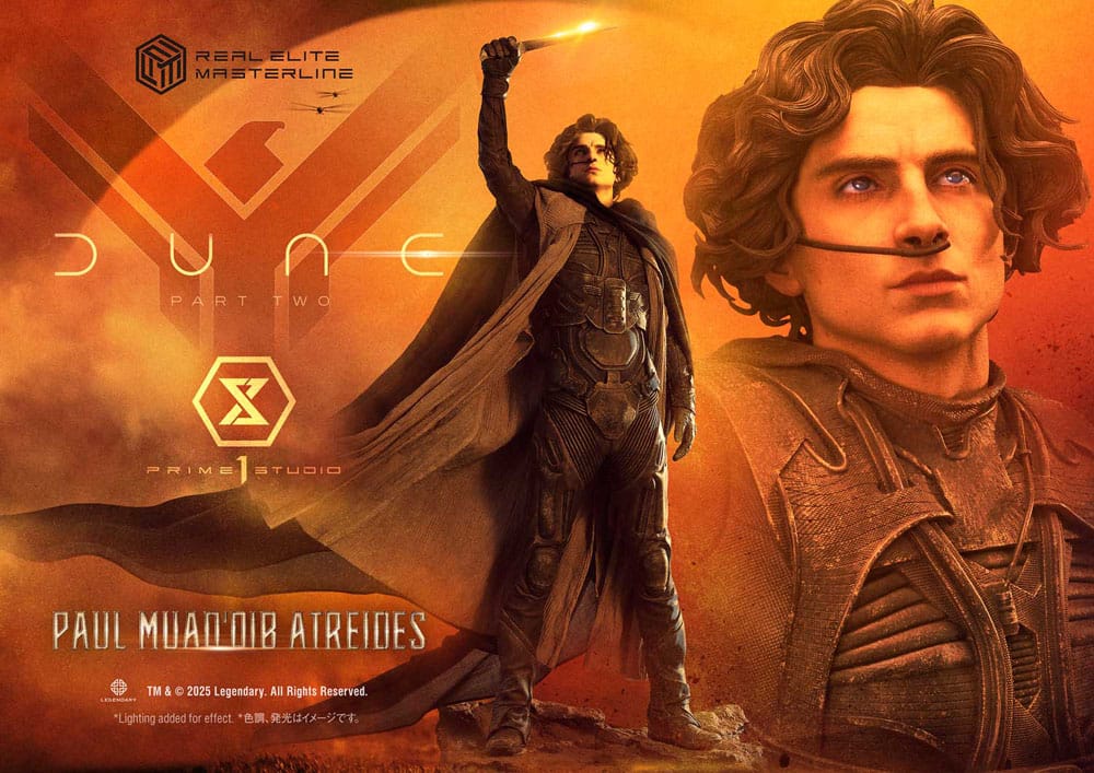 Dune: Part Two Estatua Real Elite Masterline Series 1/3 Paul Atreides Ultimate Bonus Version 90 cm - Z POP Toys