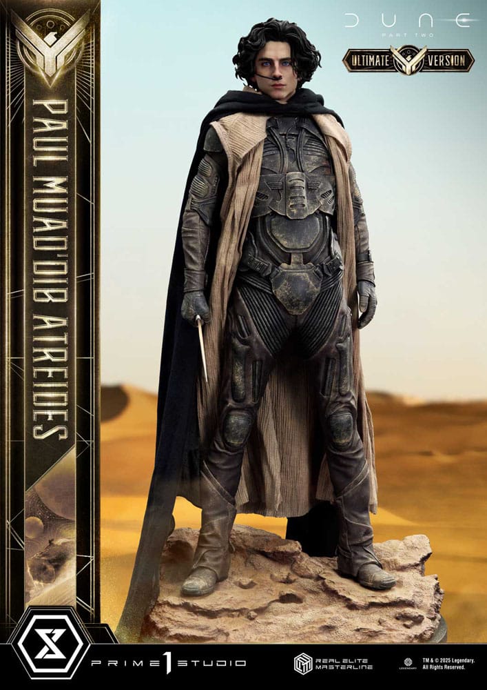 Dune: Part Two Estatua Real Elite Masterline Series 1/3 Paul Atreides Ultimate Bonus Version 90 cm - Z POP Toys