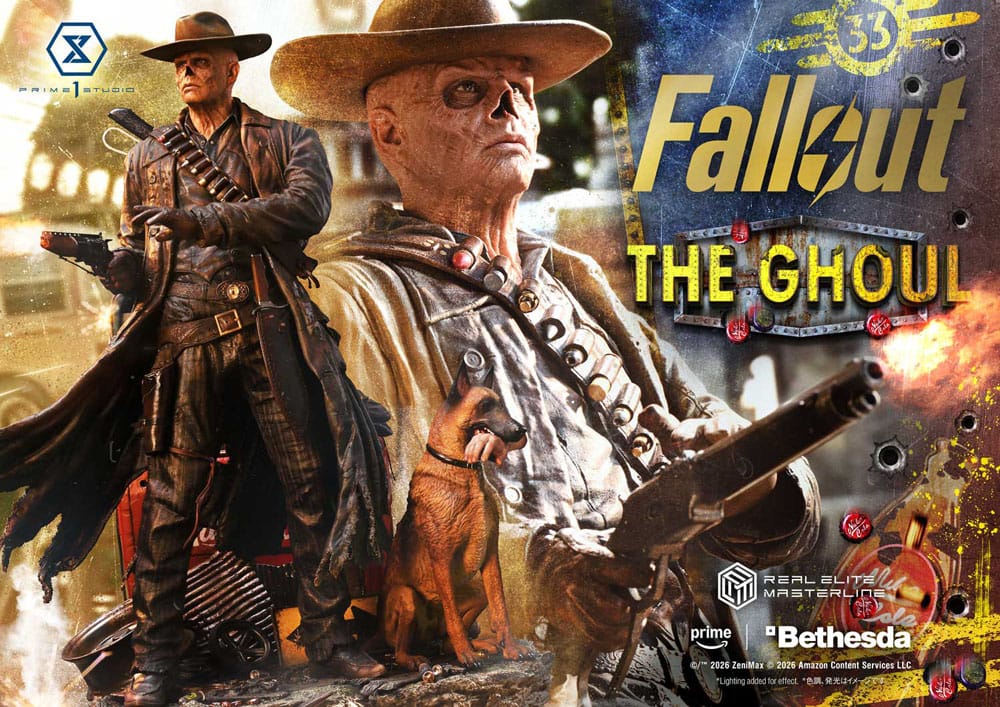 Fallout (TV Series) Estatua Real Elite Masterline Series 1/4 The Ghoul 64 cm